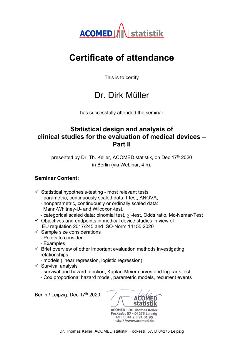 Biostatistics seminar certificate part-2 Mueller
